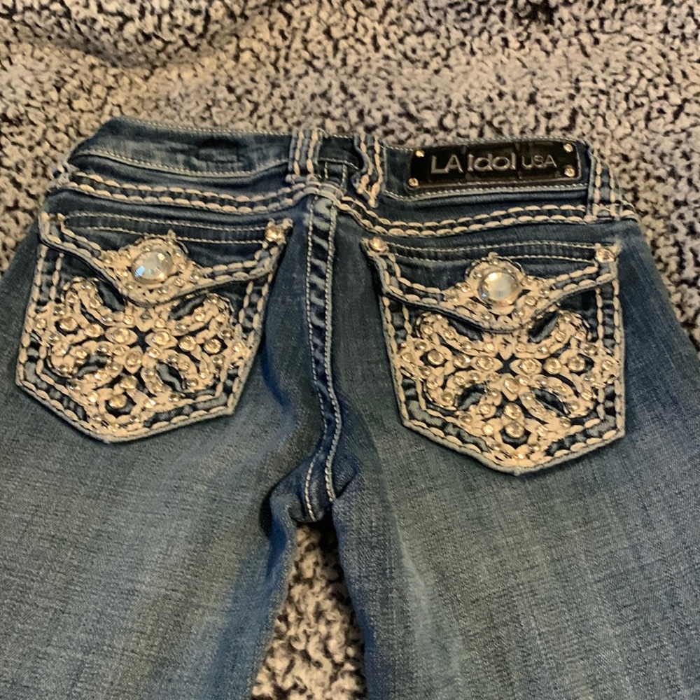 Brand new jeans I have wore them on a few times they are sexy jeans
